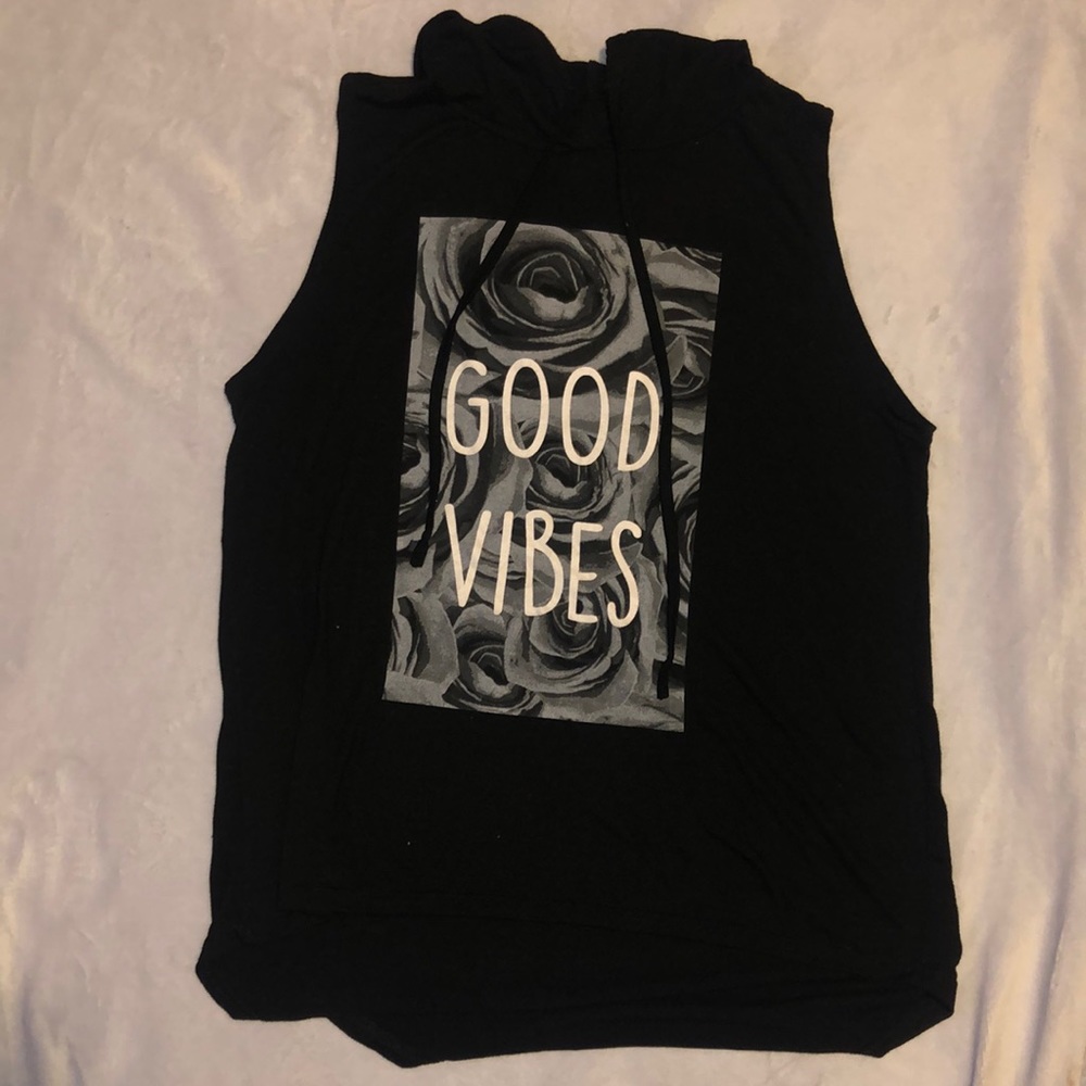 rue21 sleeveless hoodie